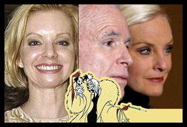 Vicky Iseman, John McCain, Cindy McCain, Cruella deVille